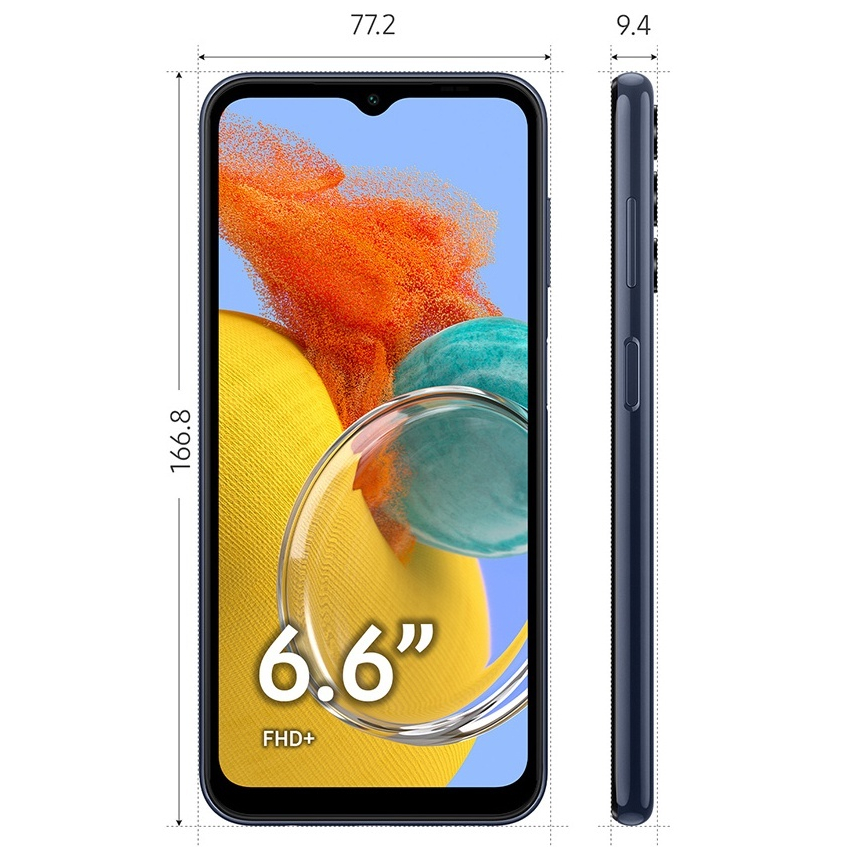 Samsung M14 5G 512GB ROM + 12GB RAM Có chức năng Facelock 6.5 MÀN HÌNH IPS LCD * Điện thoại thông minh nhập khẩu mới