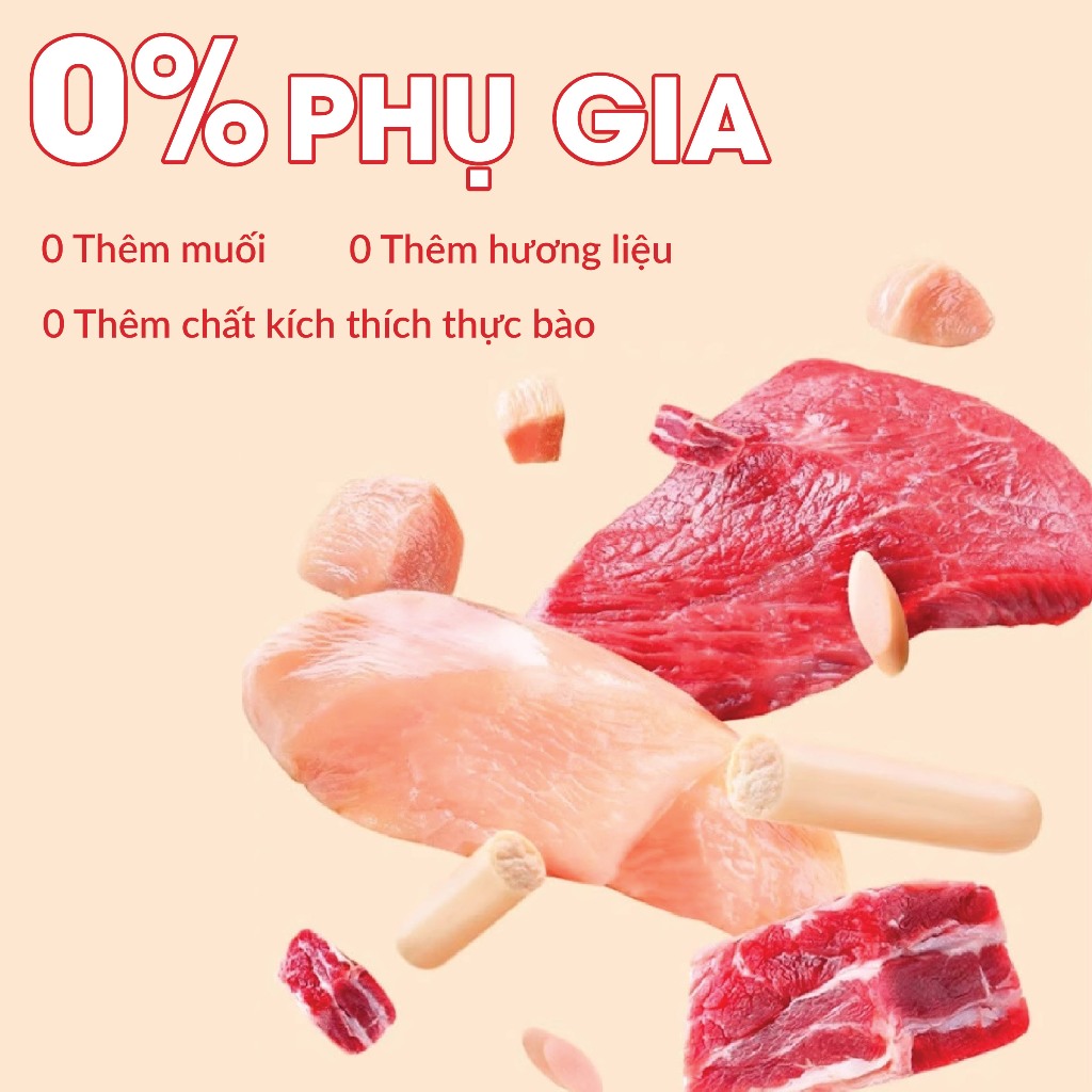 Xúc Xích Cho Chó Mèo Giàu Dinh Dưỡng Và Tiện Lợi Cho Thú Cưng