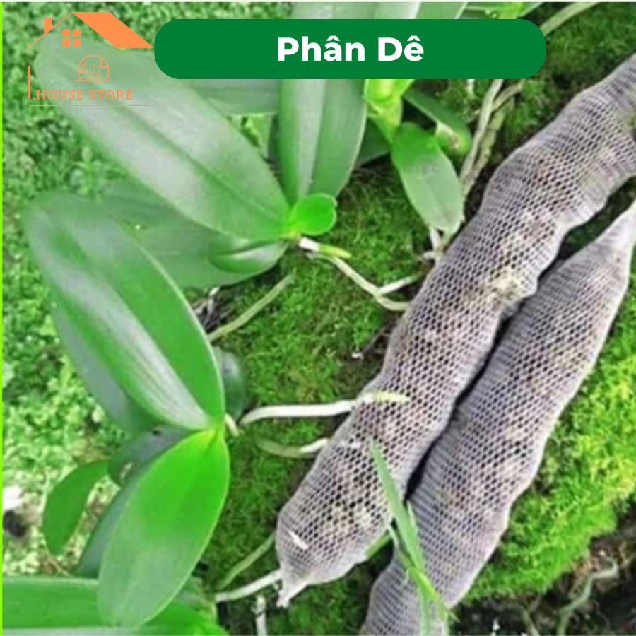 Phân Dê Đã Xử Lý Vô Tưới Lưới - Phân Bón Hoa Lan
