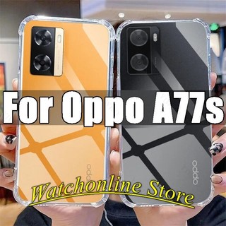 Ốp lưng chống va đập Oppo A77s dày dặn trong suốt bảo vệ camera