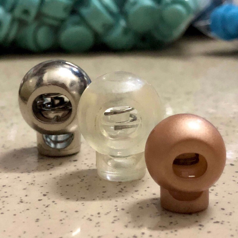 5 cái - Nút chặn hình nấm dùng chặn dây rút balo, giày, quần áo, trang trí & cố định đồ vật