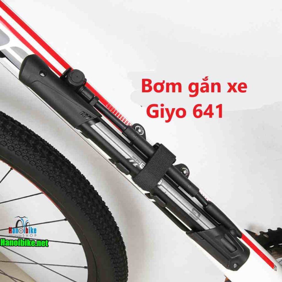 Bơm gắn xe mini giyo GM 641 siu tiện lợi