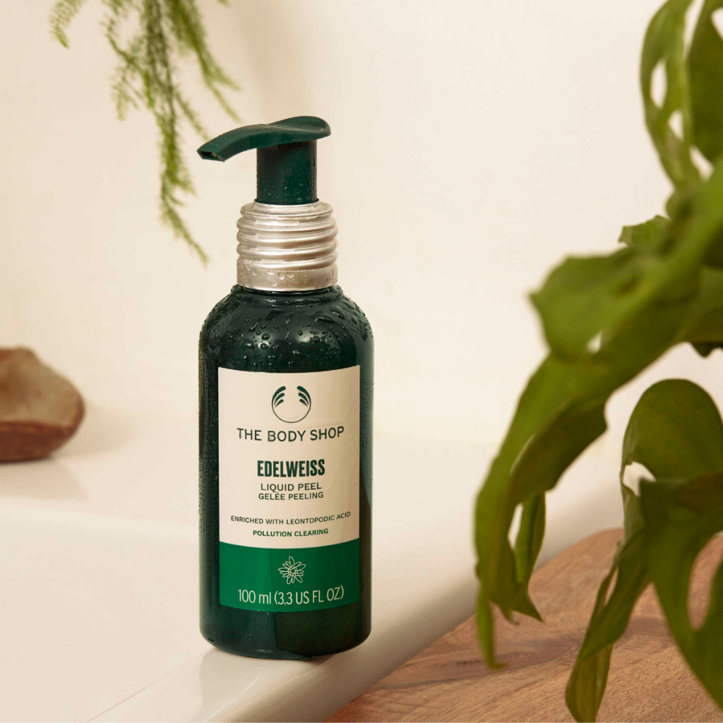 Tẩy tế bào chết da mặt The Body Shop Edelweiss Liquid Peel 100ML