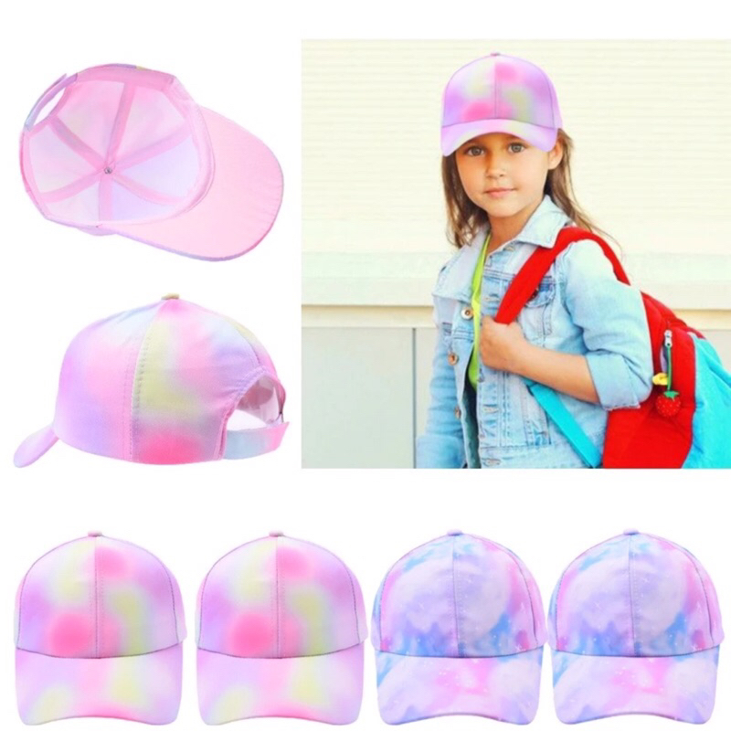 Nón mũ lưỡi trai cho bé gái 3-10 tuổi