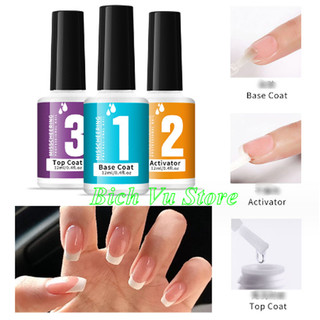 chai Bột nhúng dipping powder (Base gel, Activitor, Top)