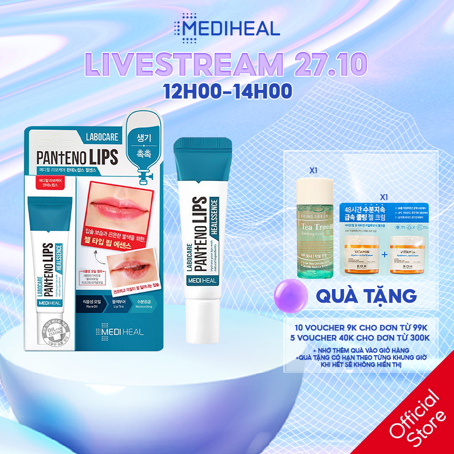 Son Dưỡng Môi Ban Ngày Mediheal Labocare Pantenolips Healssence 10ml