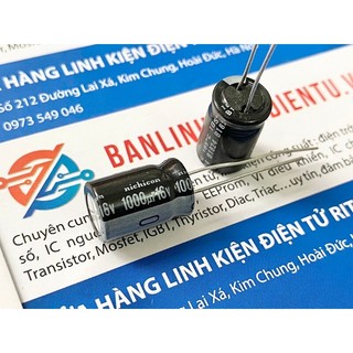 Tụ hóa nichicon 1000uf 16v 10x16mm