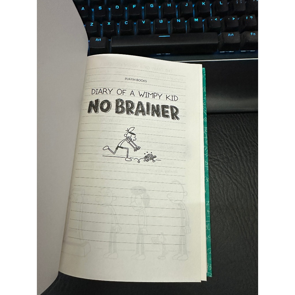 Sách tiếng Anh: Diary Of A Wimpy Kid 18: No Brainer