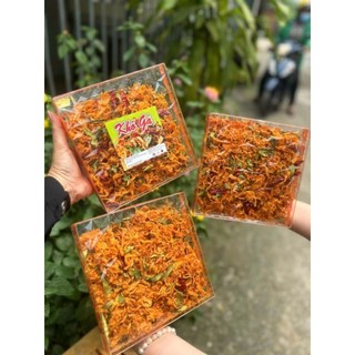 Hcm khô gà lá chanh 400g nhà làm vsattp