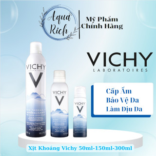 [Chính Hãng] Xịt Khoáng Dưỡng Da VICHY 3in1 Pháp 50ml - 150ml - 300ml