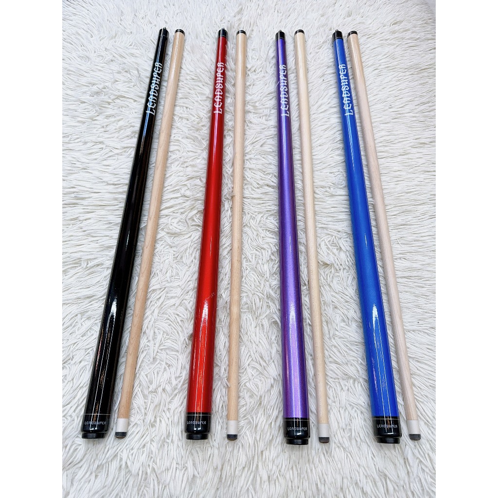 Cơ/Gậy bida lỗ Lead super-Tặng bao cơ,lơ cá nhân,găng tay,vải lau ngọn