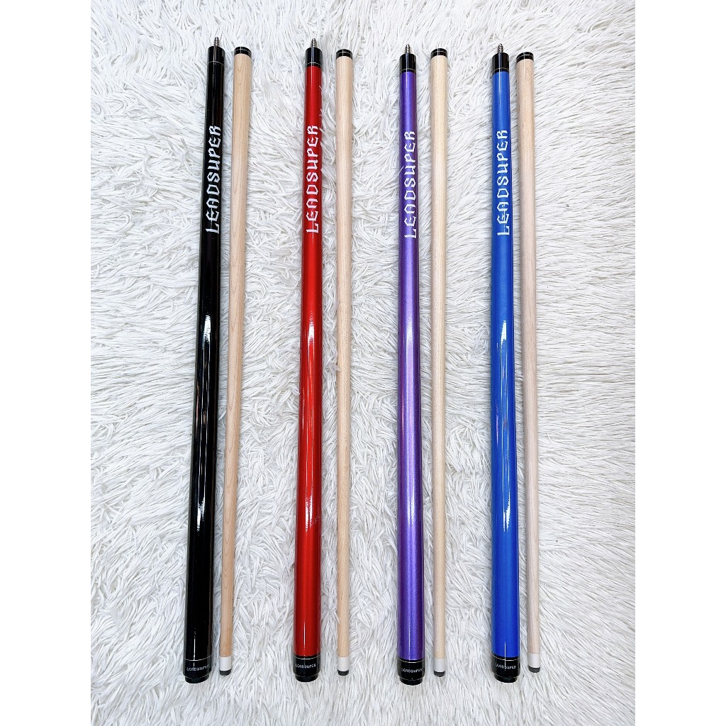 Cơ/Gậy bida lỗ Lead super-Tặng bao cơ,lơ cá nhân,găng tay,vải lau ngọn