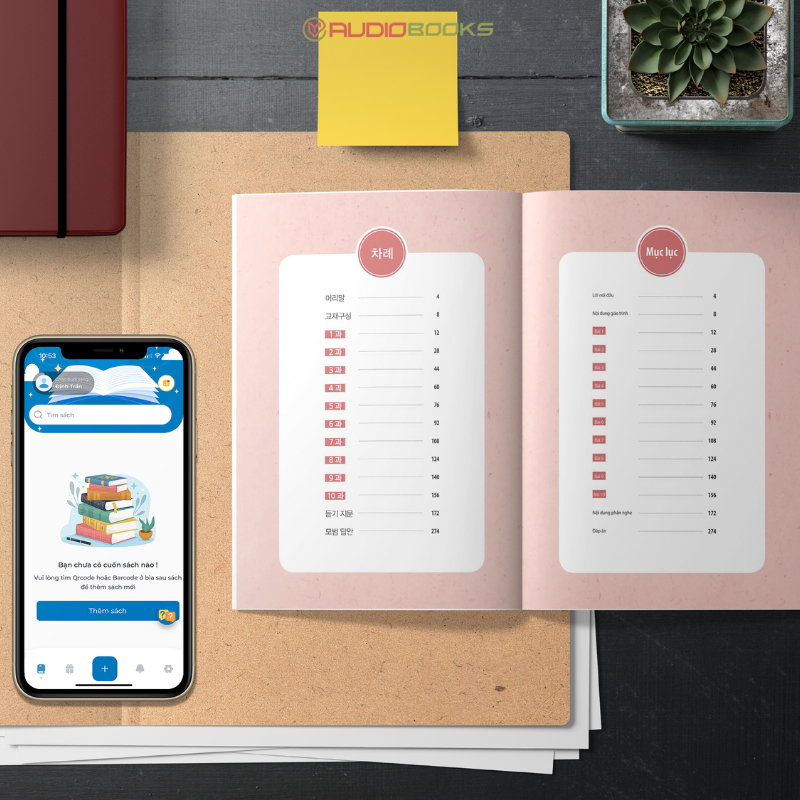Sách - Luyện Nghe - Nói Tiếng Hàn Trung Cấp
