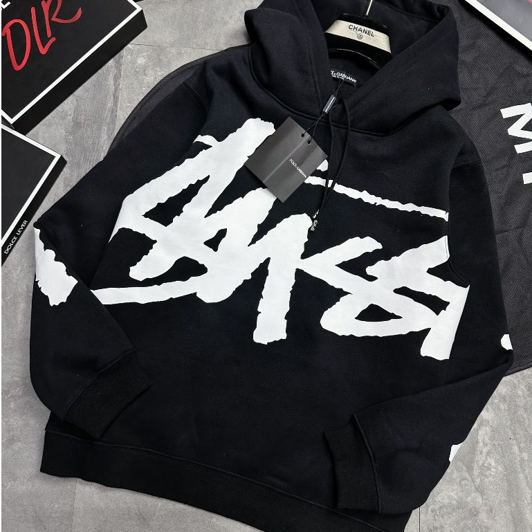 Áo Nỉ Hoodie Nam DG In Logo 2 Mặt Áo Siêu Đẹp - Áo Hoodie Nam Nữ DG Vảy Sơn Full Áo Siêu Nét