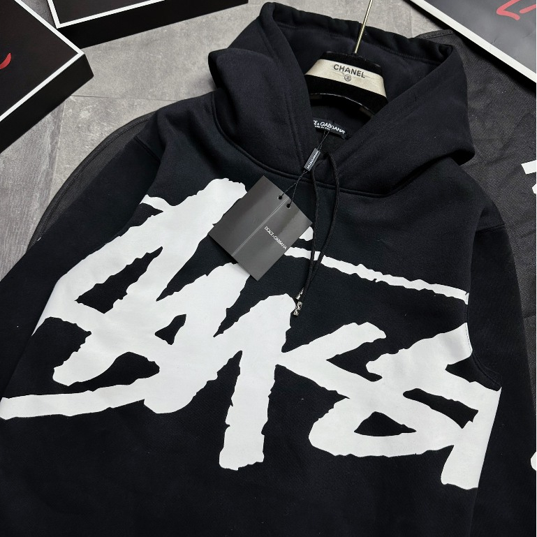 Áo Nỉ Hoodie Nam DG In Logo 2 Mặt Áo Siêu Đẹp - Áo Hoodie Nam Nữ DG Vảy Sơn Full Áo Siêu Nét