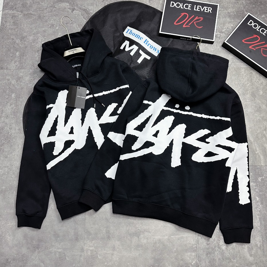 Áo Nỉ Hoodie Nam DG In Logo 2 Mặt Áo Siêu Đẹp - Áo Hoodie Nam Nữ DG Vảy Sơn Full Áo Siêu Nét