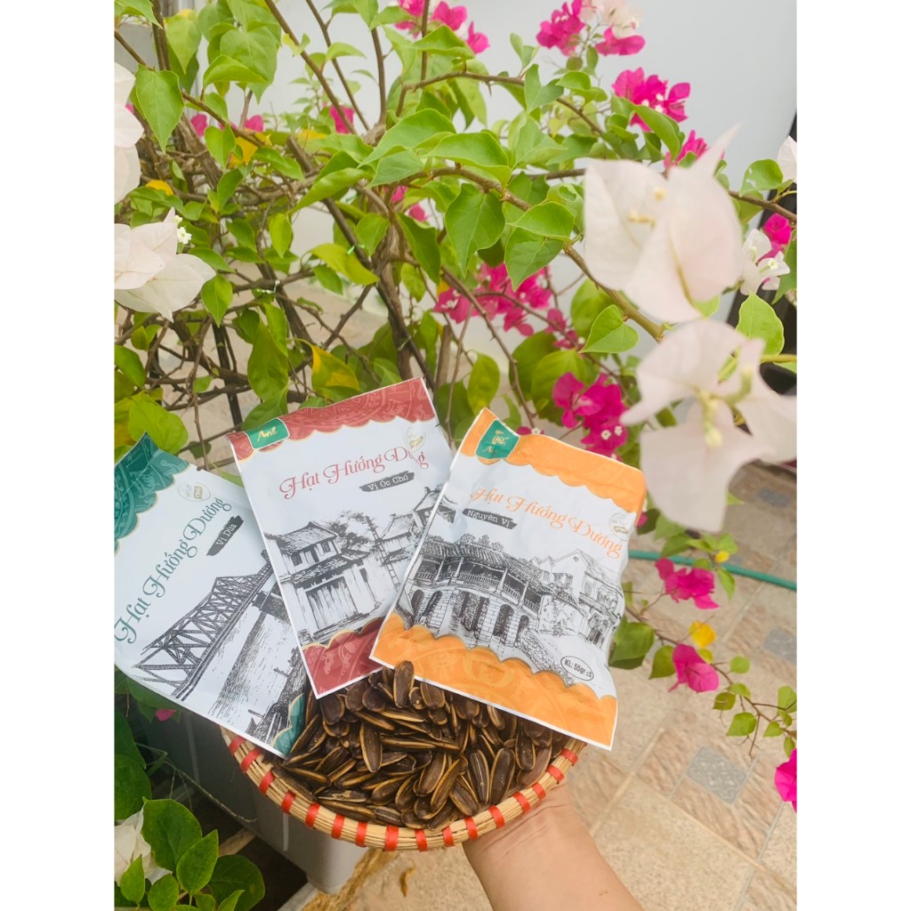 COMBO Tùy Chọn - Hạt Hướng Dương 3 Vị Tự Nhiên, Dừa, Óc Chó Gói 55G - HULA FOOD