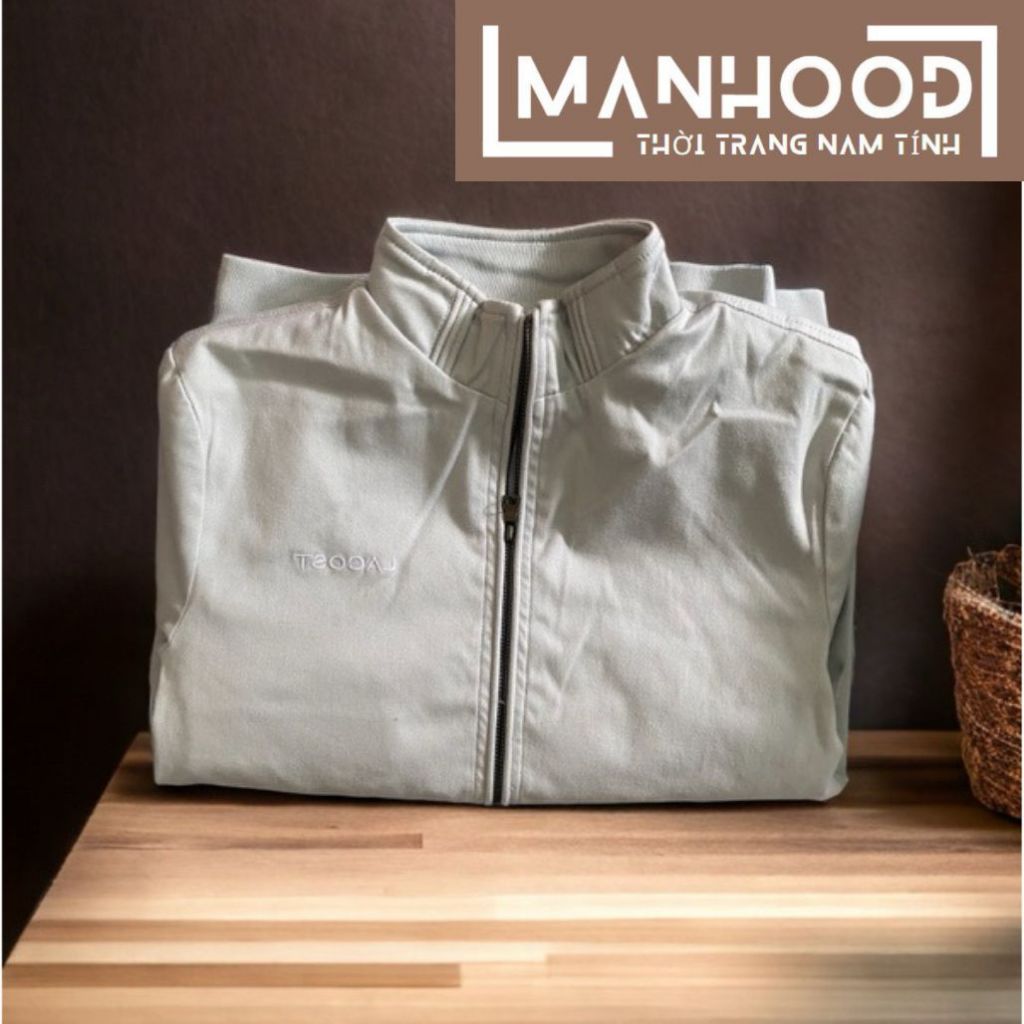 Áo khoác kaki cao cấp nam, áo kaki nam nữ trơn màu xám nhạt, xám đậm, đen form đẹp AKK003636