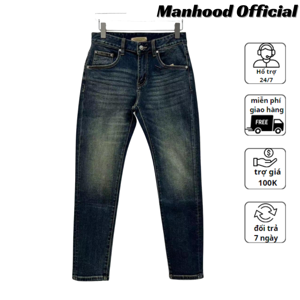 Quần jean nam, quần jean nam denim đẹp cao câp BBR003627