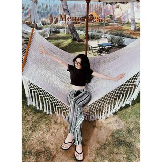 SÉT BỘ THUN GÂN QUẦN SỌC MANGO