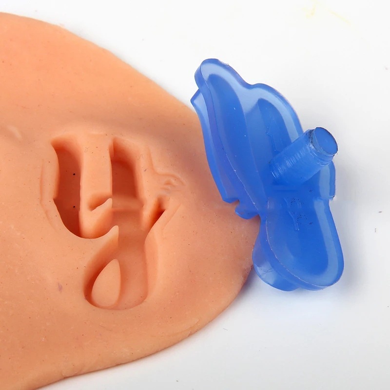 Bộ 26 khuôn nhấn chữ, số 3.5cm