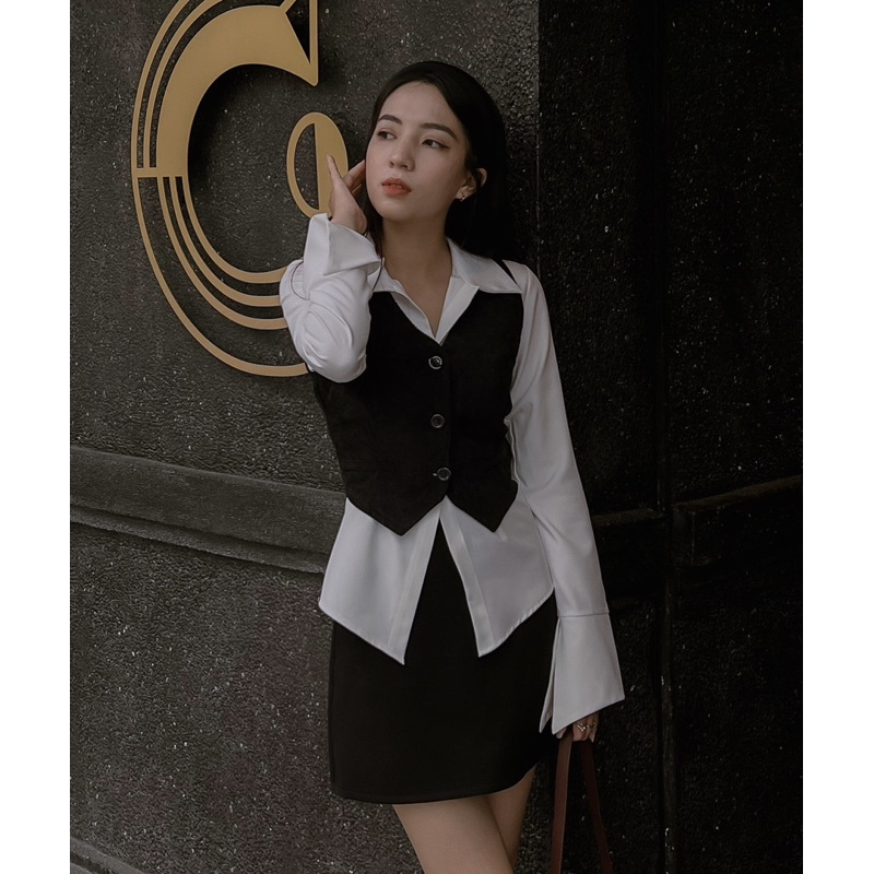 DALLA Chân váy ngắn chữ A