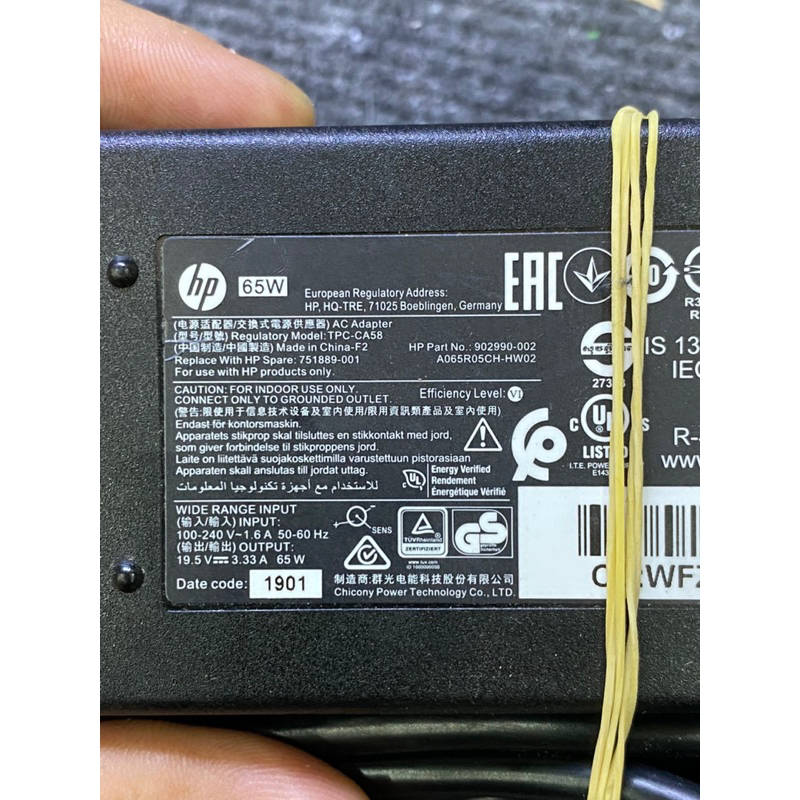 Sạc HP , sạc dell 65W, 90w,130w