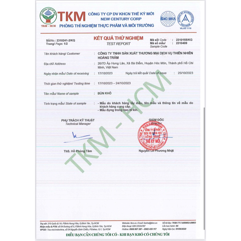 ✅ BÚN GẠO LỨC RAU CỦ NGŨ SẮC - 1KG - EAT CLEAN