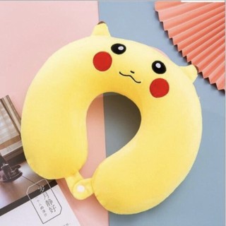 Gối chữ u, gối kê cổ chống đau mỏi vai gáy gối văn phòng gối du lịch, dùng trên xe oto.