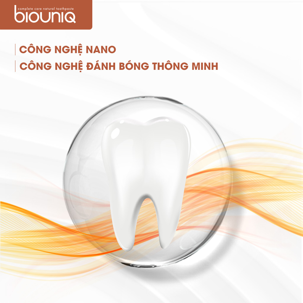 Kem Đánh Răng Làm Trắng Răng Cho Răng Nhạy Cảm BIOUNIQ Super White Giúp Phục Hồi Men Răng, Giảm Ê Buốt
