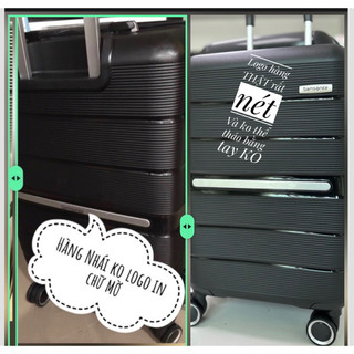 vali samsonite fake (phân biệt ko lầm)