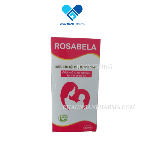ROSABELA NƯỚC TẮM GỘI PHỤ NỮ SAU SINH Chai 120ml