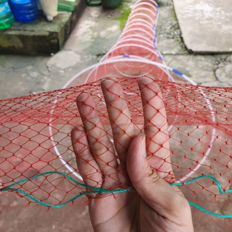 , 11 VÀNH, 2×1×3 mét, Chỉ 6 đỏ,Chuyên đặt Cá, Tôm