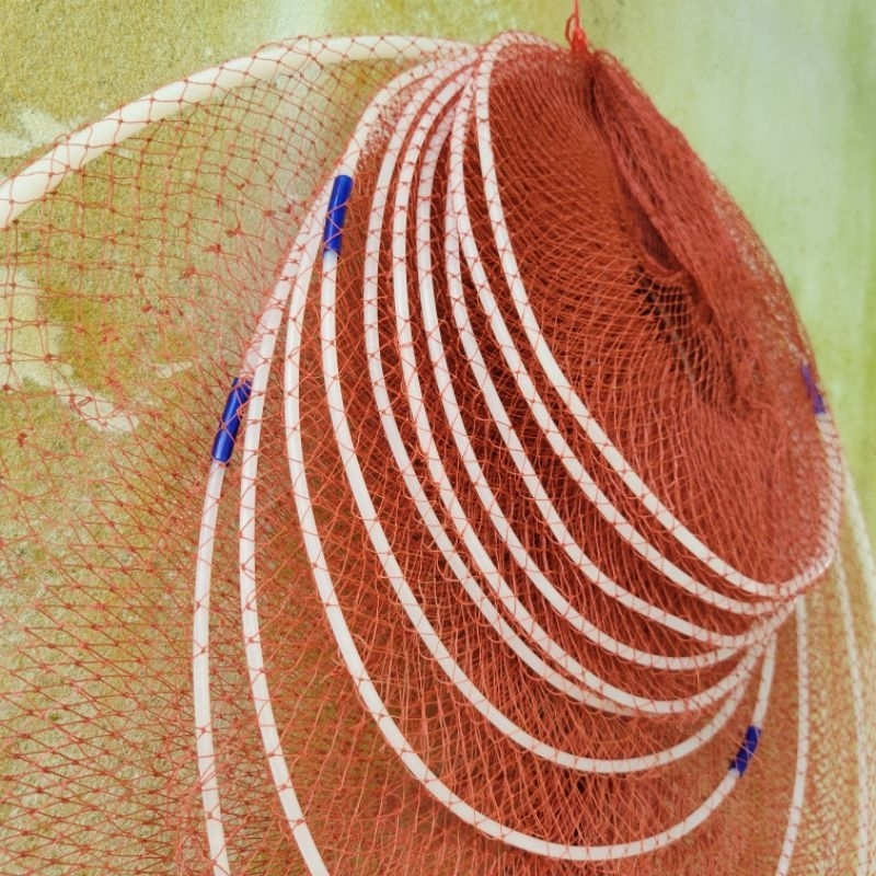 , 11 VÀNH, 2×1×3 mét, Chỉ 6 đỏ,Chuyên đặt Cá, Tôm