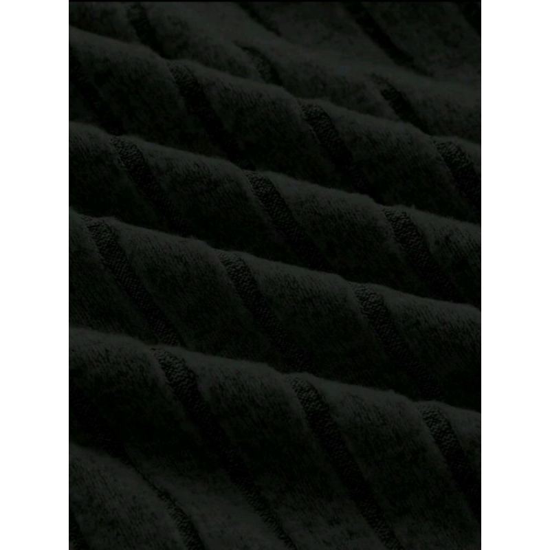 Áo nữ thời trang len gân cổ lọ ngắn tay xòe fashion