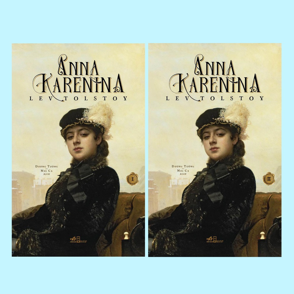 Sách - Combo Anna Karenina (Trọn bộ 02 tập) (Lev Tolstoy) (Nhã Nam)