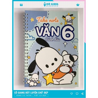 Sổ giấy lò xo take note ngữ văn 6 cánh diều cỡ a5