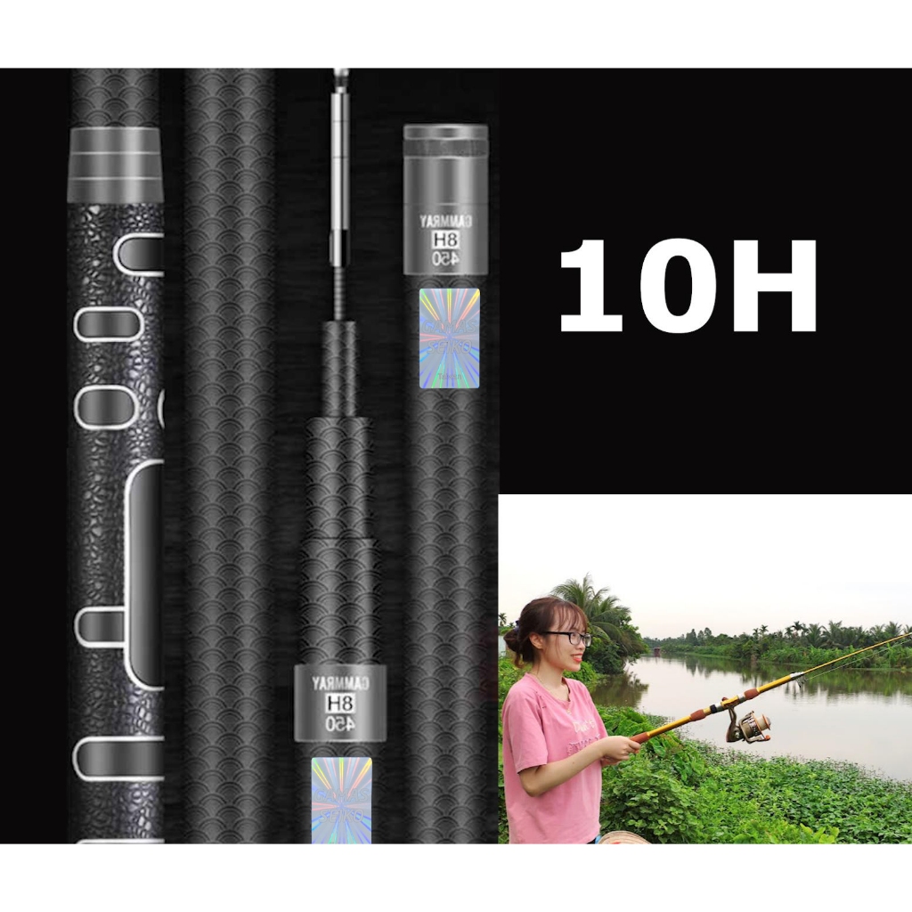 Cần 10h gamagray đầu đinh chuyên lục đầu cần
