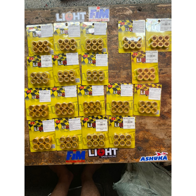 Bi Nồi Light Chính Hãng Đủ Size : 9g 10g 11g 12g 13g 14g 15g 16g 18gHĐ,Yamaha