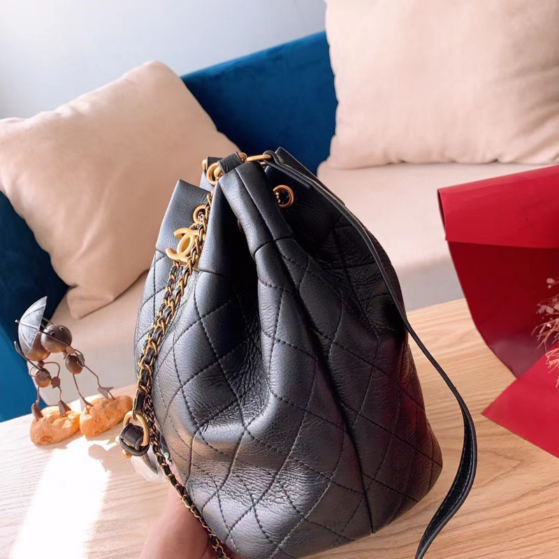 Túi xách nữ cha neo dây rút super loại 1 Quảng Châu xinh sz 25