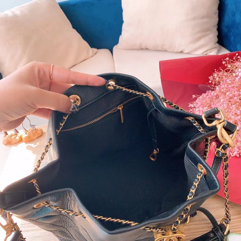 Túi xách nữ cha neo dây rút super loại 1 Quảng Châu xinh sz 25