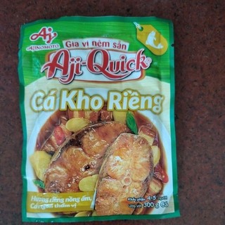 Gói gia vị aji- quick cá kho riềng 29g