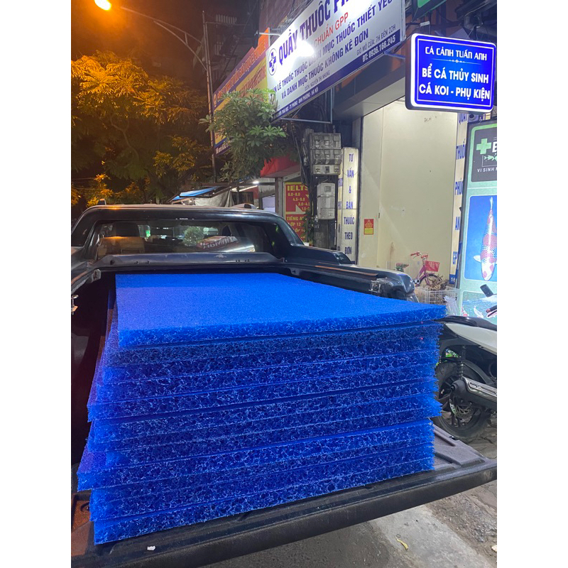 Tấm lọc Jmat/Bùi nhùi không keo kt:200*100cm
