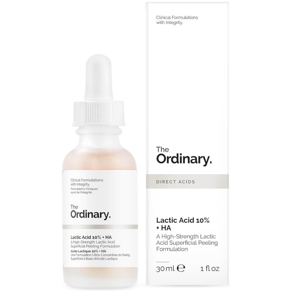 Tẩy da chết hóa học The Ordinary Lactic Acid 10% + HA 2% 30ml