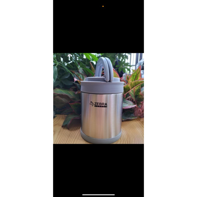 Camen giữ nhiệt Zebra Thái Lần Merry Meal 1,5L ( có ngăn & muỗng ) - 152444