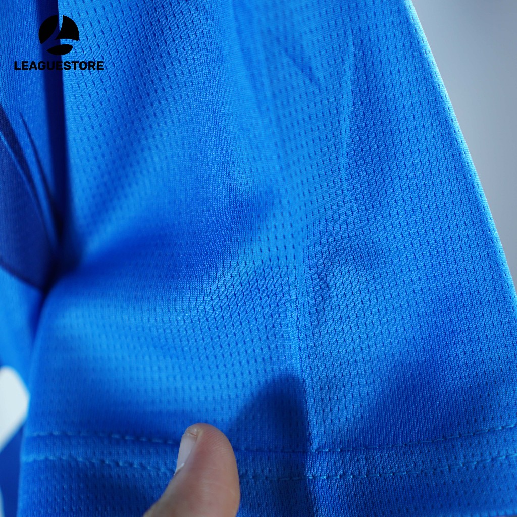 Bộ đá bóng Al Hilal Leaguestore - áo Neymar jr sân nhà màu xanh 23-24 form âu vải thái dệt mịn