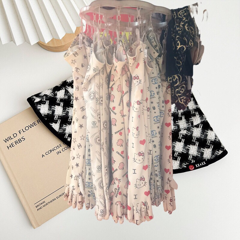 Găng tay,bao tay 2 lớp thun lạnh co giãn 4 chiều dài 7 tấc