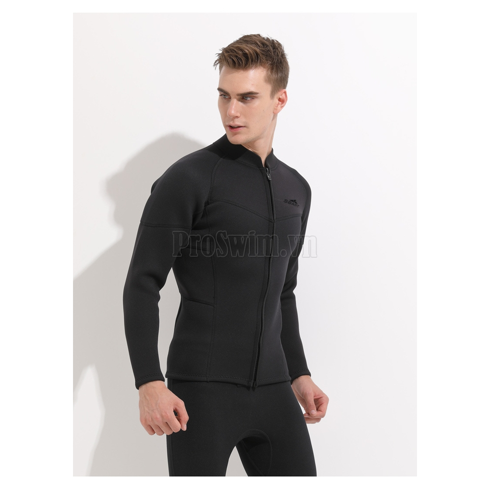 Áo bơi mùa đông giữ nhiệt giữ ấm cho nam độ dày 1.5-2.0-3.0mm