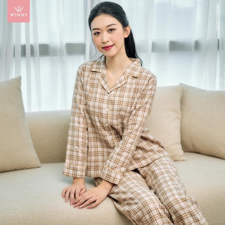 Bộ mặc nhà winny 23619 chất liệu thô cào bông mềm mại