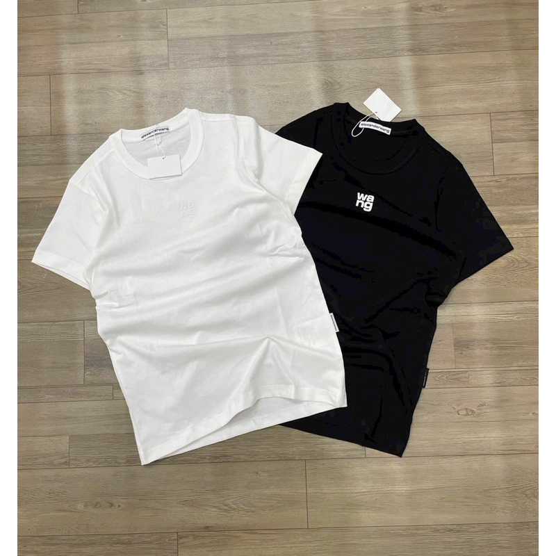 Áo  nữ trắng đen chất liệu cotton không pha phong cách trẻ trung năng động thoải mái